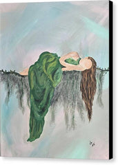 Green Goddess - Canvas Print