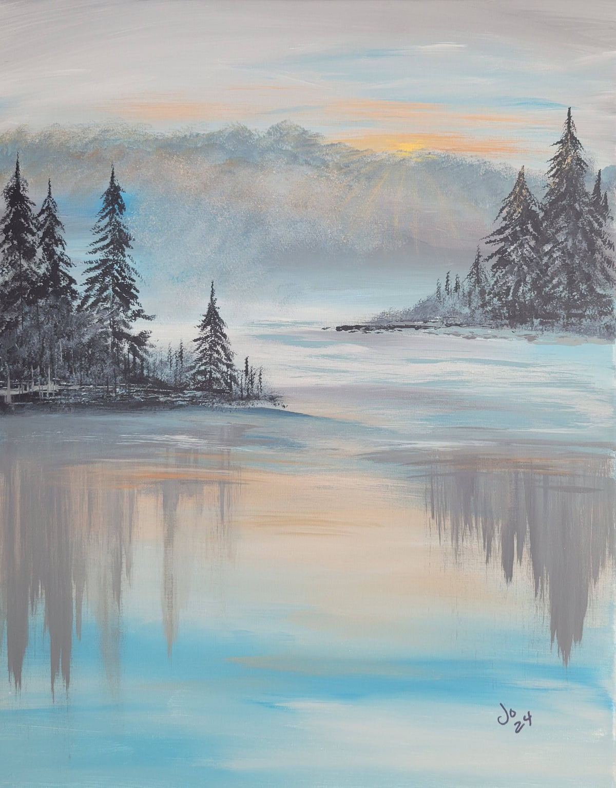 Wintry Reflection